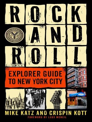 cover image of Rock and Roll Explorer Guide to New York City